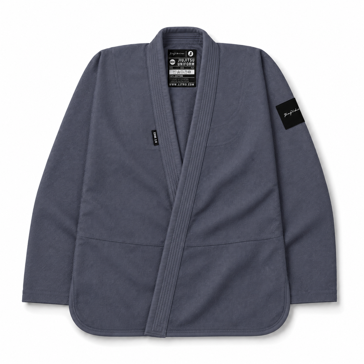 Jiujiteiro Core Gi Gray – BJJ gi lifestyle shot