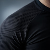 Jiujiteiro Pro Ranked Rashguard Black – Grappling rashguard product view