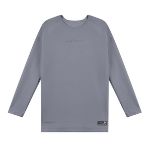 STEALTH PRO LONG SLEEVE RASHGUARD SLATE