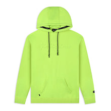 Load image into Gallery viewer, EMBOSSED HOODIE NEON YELLOW