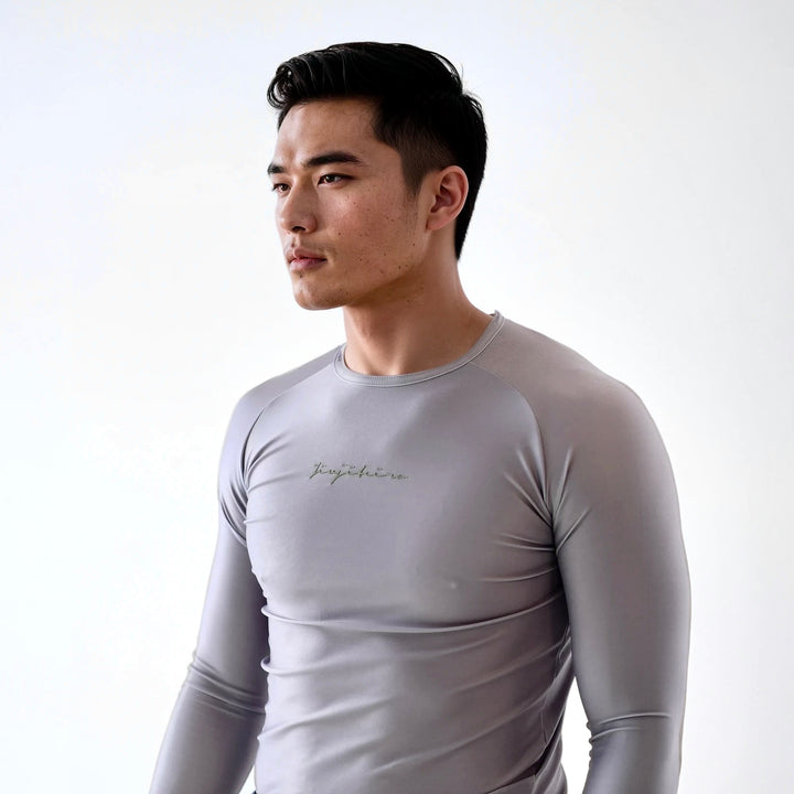 STEALTH PRO LONG SLEEVE RASHGUARD SLATE