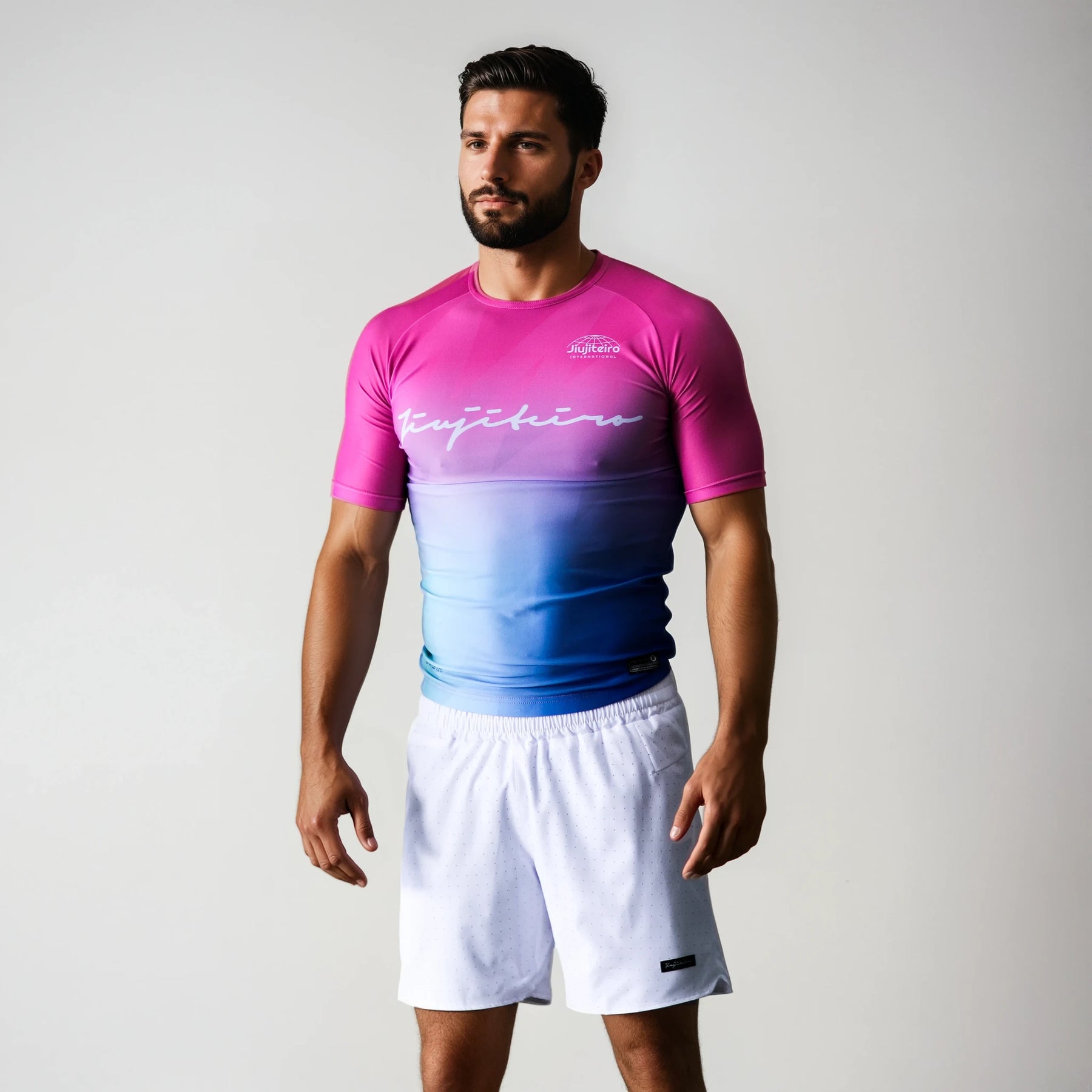 Jiujiteiro Hydrangea Pro Half Sleeve Rashguard – Compression rashguard for no-gi BJJ
