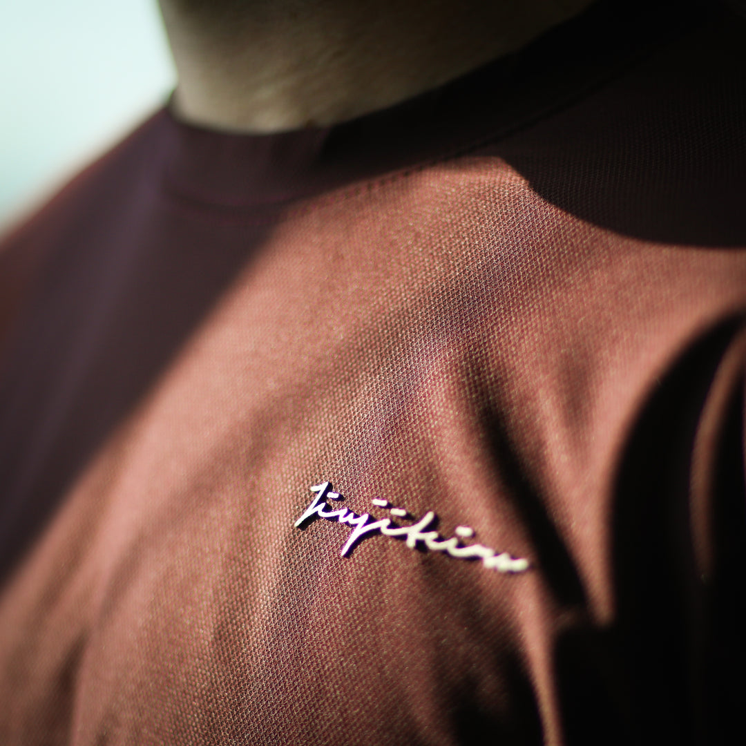 OVERSIZED PRO WORKOUT SHIRT MAROON