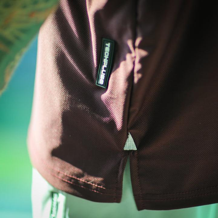 OVERSIZED PRO WORKOUT SHIRT MAROON
