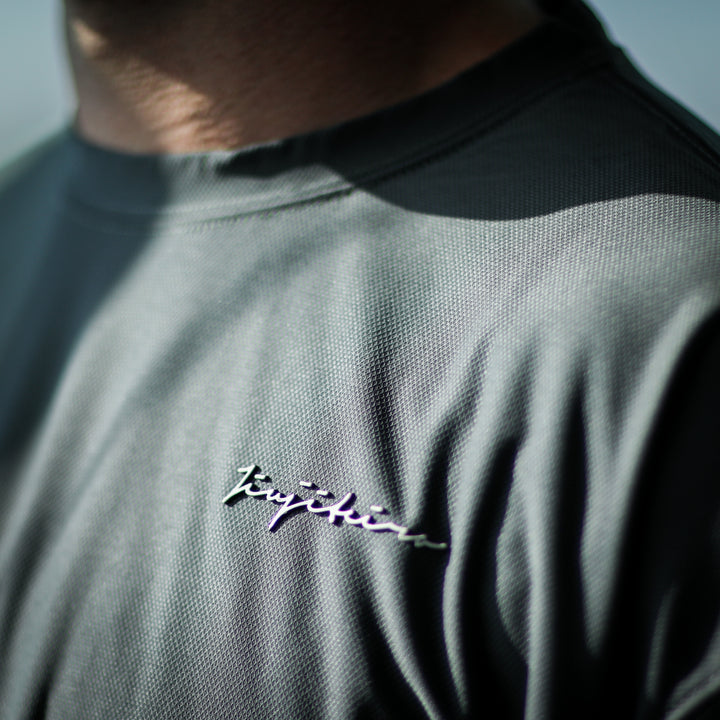 OVERSIZED PRO WORKOUT SHIRT GRAY