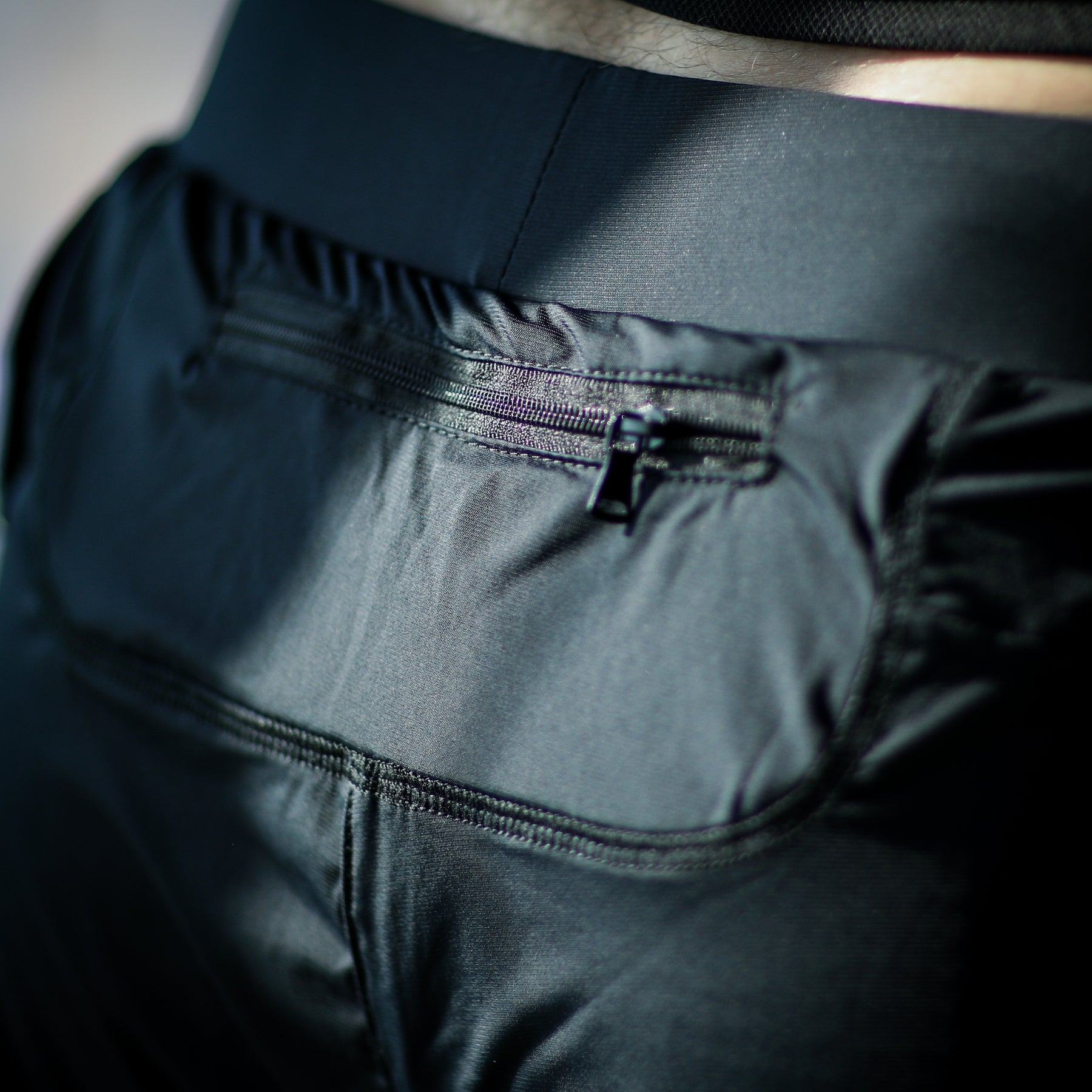 Jiujiteiro Pro 2-in-1 Liner Shorts Black, rear product detail