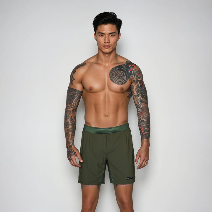 PRO MIDWEIGHT NO-GI SHORTS GREEN