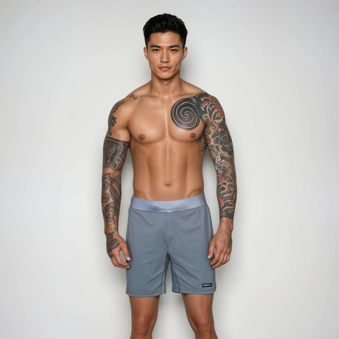 PRO MIDWEIGHT NO-GI SHORTS GRAY