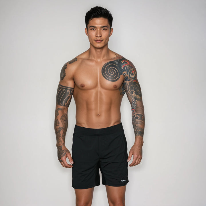 PRO MIDWEIGHT NO-GI SHORTS BLACK
