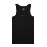 PRO HEAVYWEIGHT RIBBED TANK BLACK