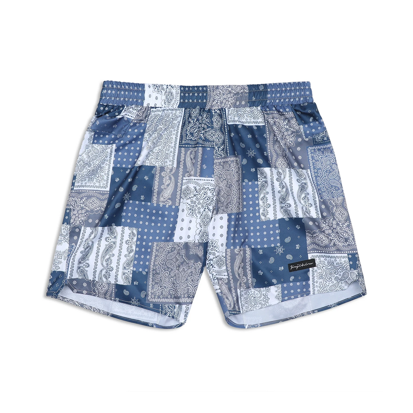 X-TRAIN NO-GI SHORTS BLUE PAISLEY