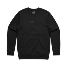 Load image into Gallery viewer, EMBLEM CREW SWEATER BLACK