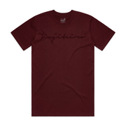 Tonal Tee Burgundy