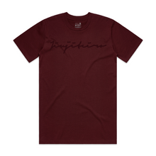 Load image into Gallery viewer, TONAL TEE BURGUNDY