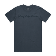 Tonal Tee Petrol Blue