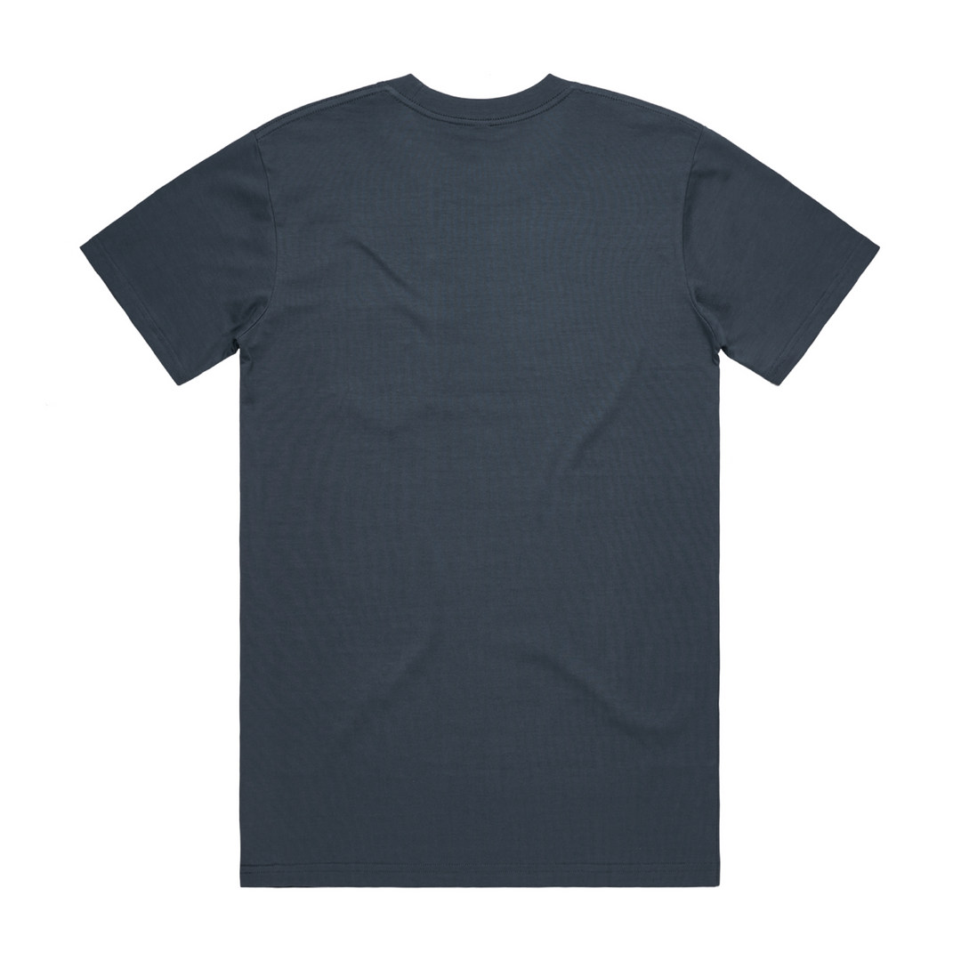 TONAL TEE PETROL BLUE