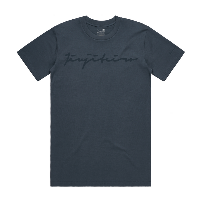 TONAL TEE PETROL BLUE