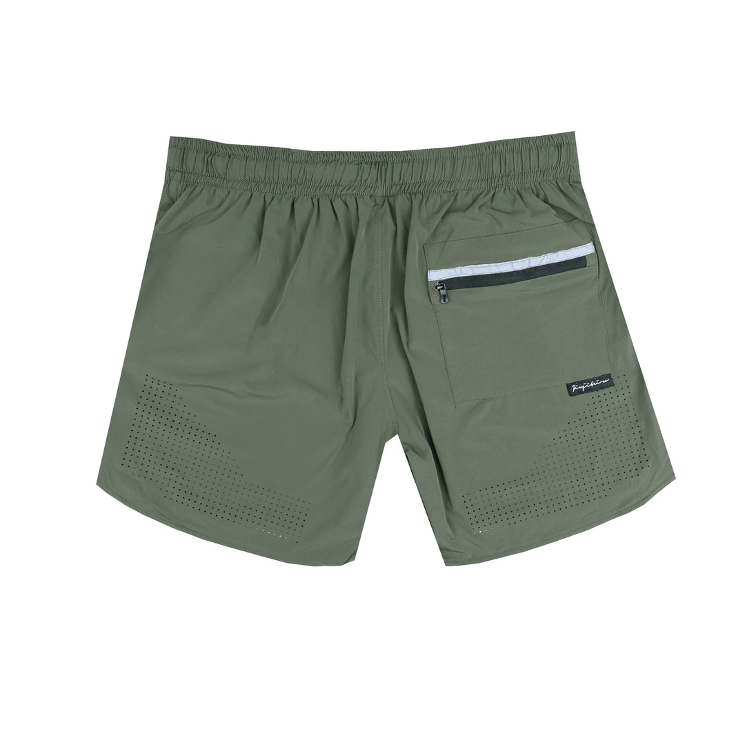 PRO WORKOUT SHORTS OLIVE