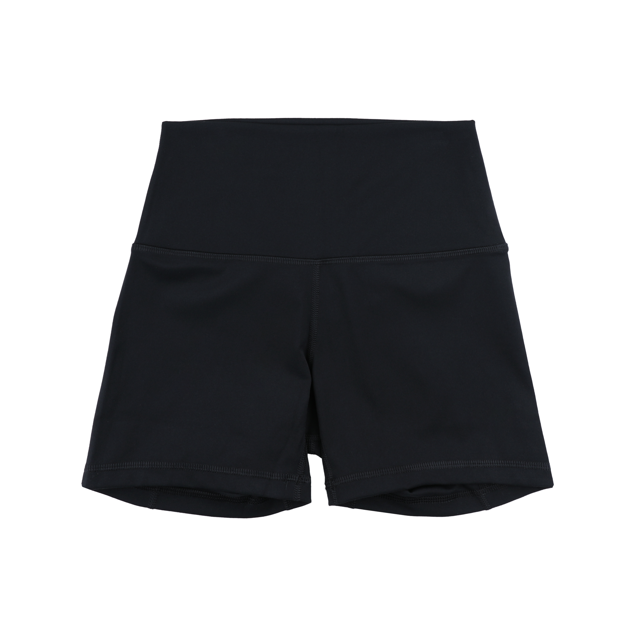 Girls black top compression shorts
