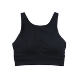 WOMENS CORE COMPRESSION BRA BLACK