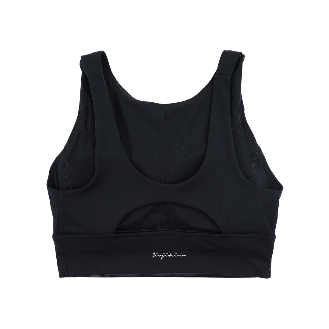 WOMENS CORE COMPRESSION BRA BLACK