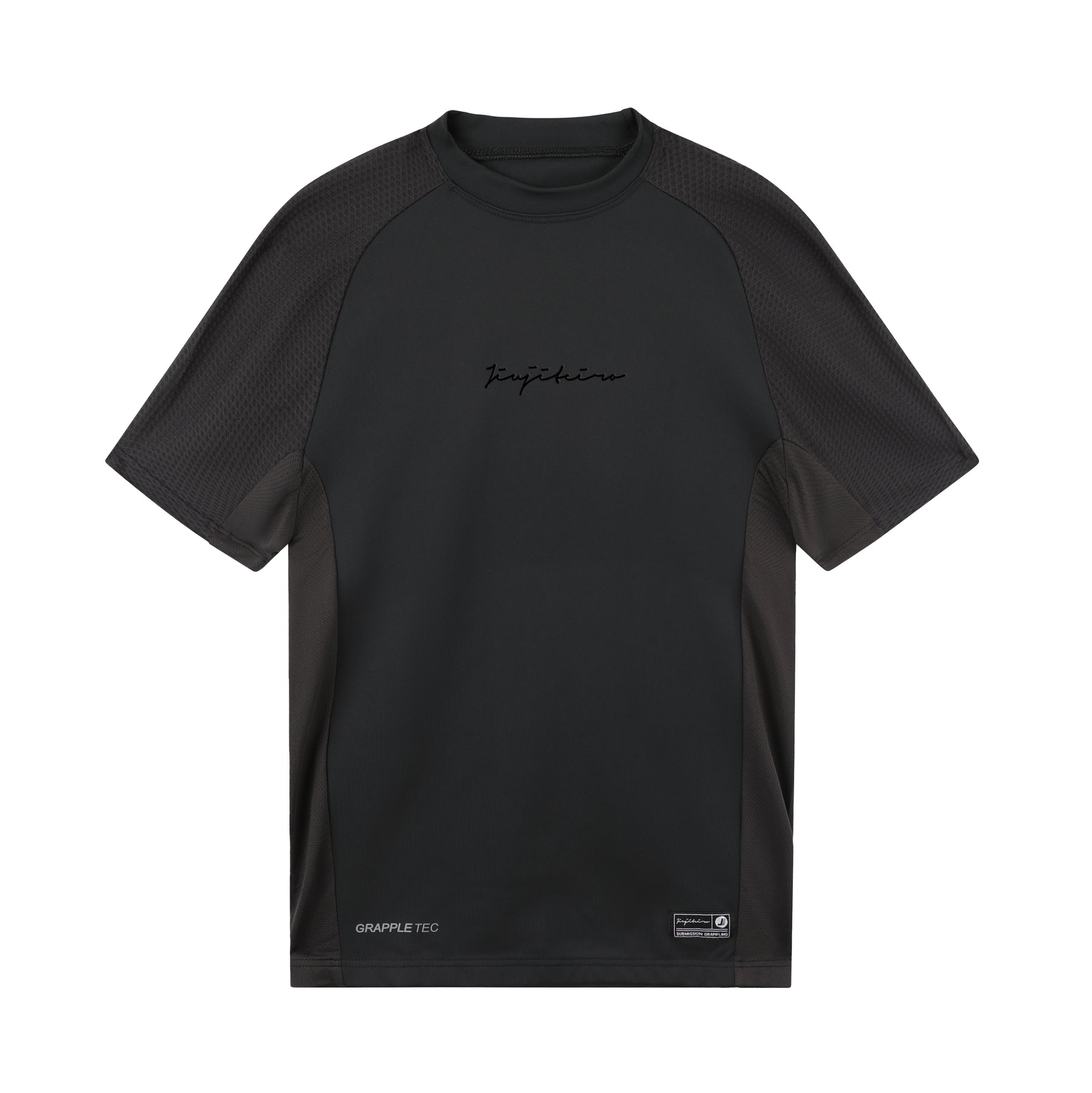 Jiujiteiro Pro Ranked Rashguard Black – Compression rashguard for no-gi BJJ