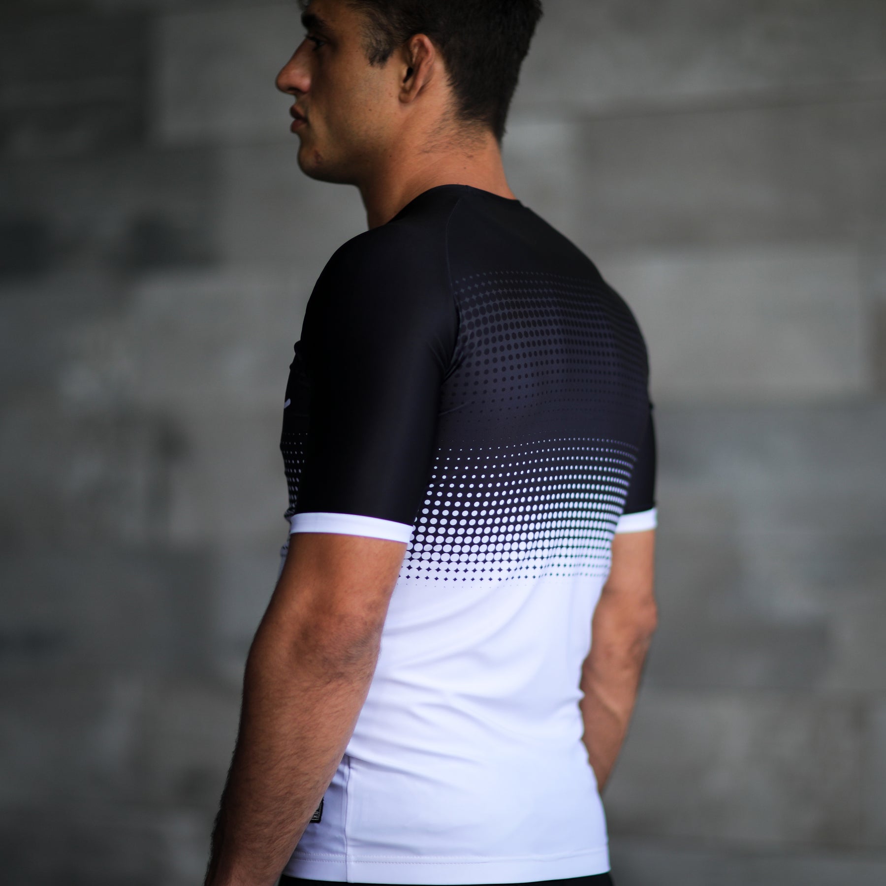 Jiujiteiro Bishop Pro Half Sleeve Rashguard – Grappling rashguard product view