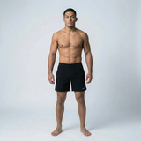 PRO MIDWEIGHT NO-GI SHORTS BLACK