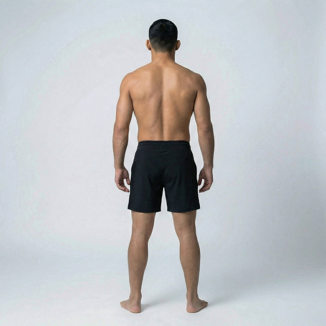 PRO MIDWEIGHT NO-GI SHORTS BLACK