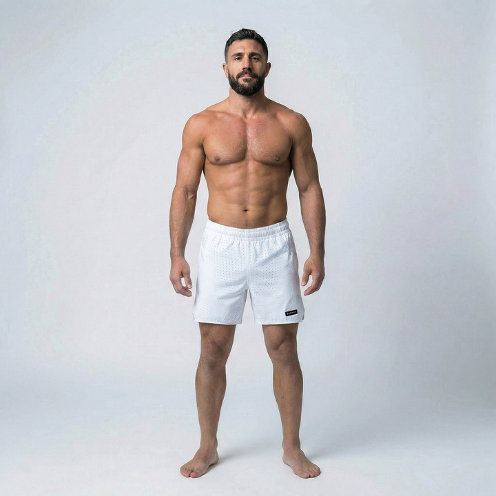 Jiujiteiro Core NO-GI Shorts White – BJJ No-Gi Shorts, grappling shorts