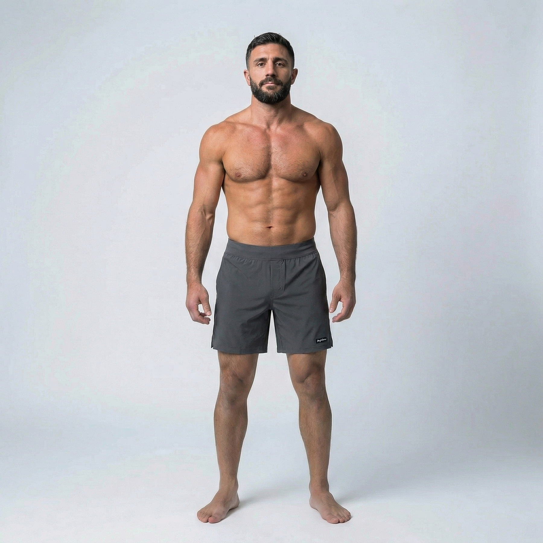 Jiujiteiro Pro Midweight NO-GI Shorts Gray – BJJ No-Gi Shorts, grappling shorts