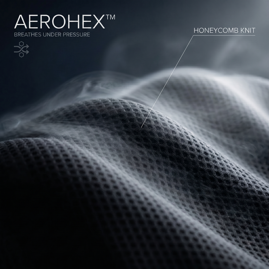 AeroHex fabric macro