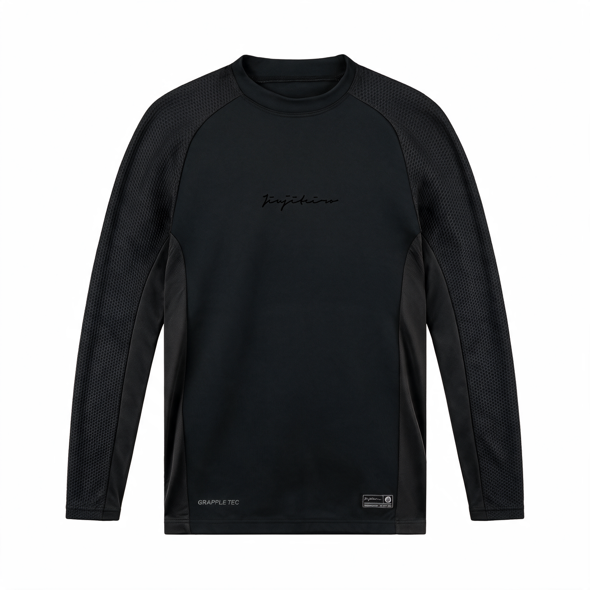 Pro Rank Long Sleeve Rashguard — Black