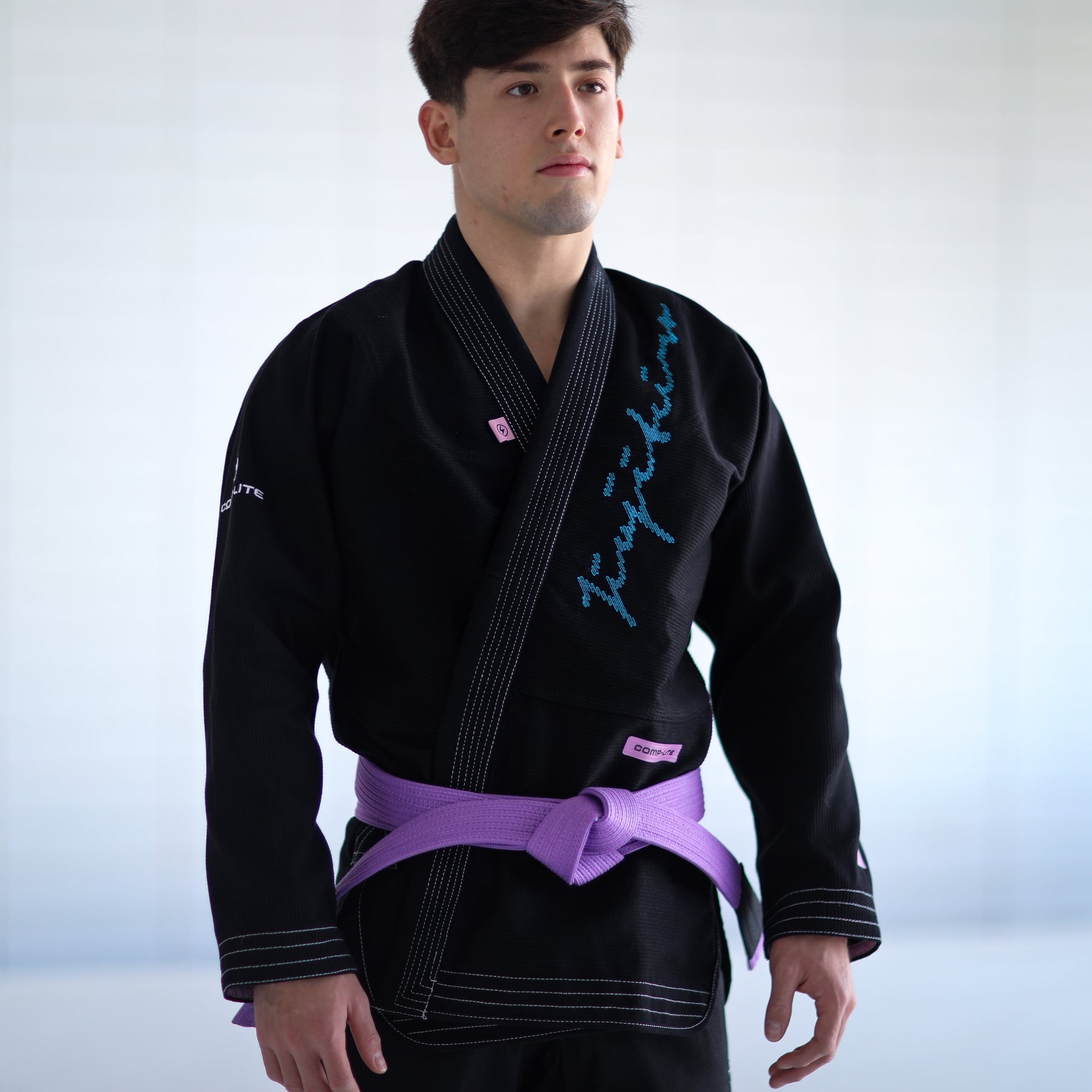 Jiujiteiro Comp-Lite Gi 23 Black – IBJJF gi product view