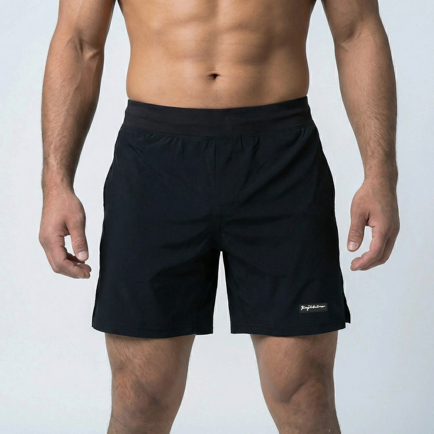Jiujiteiro Pro Midweight NO-GI Shorts Black – Grappling shorts product view