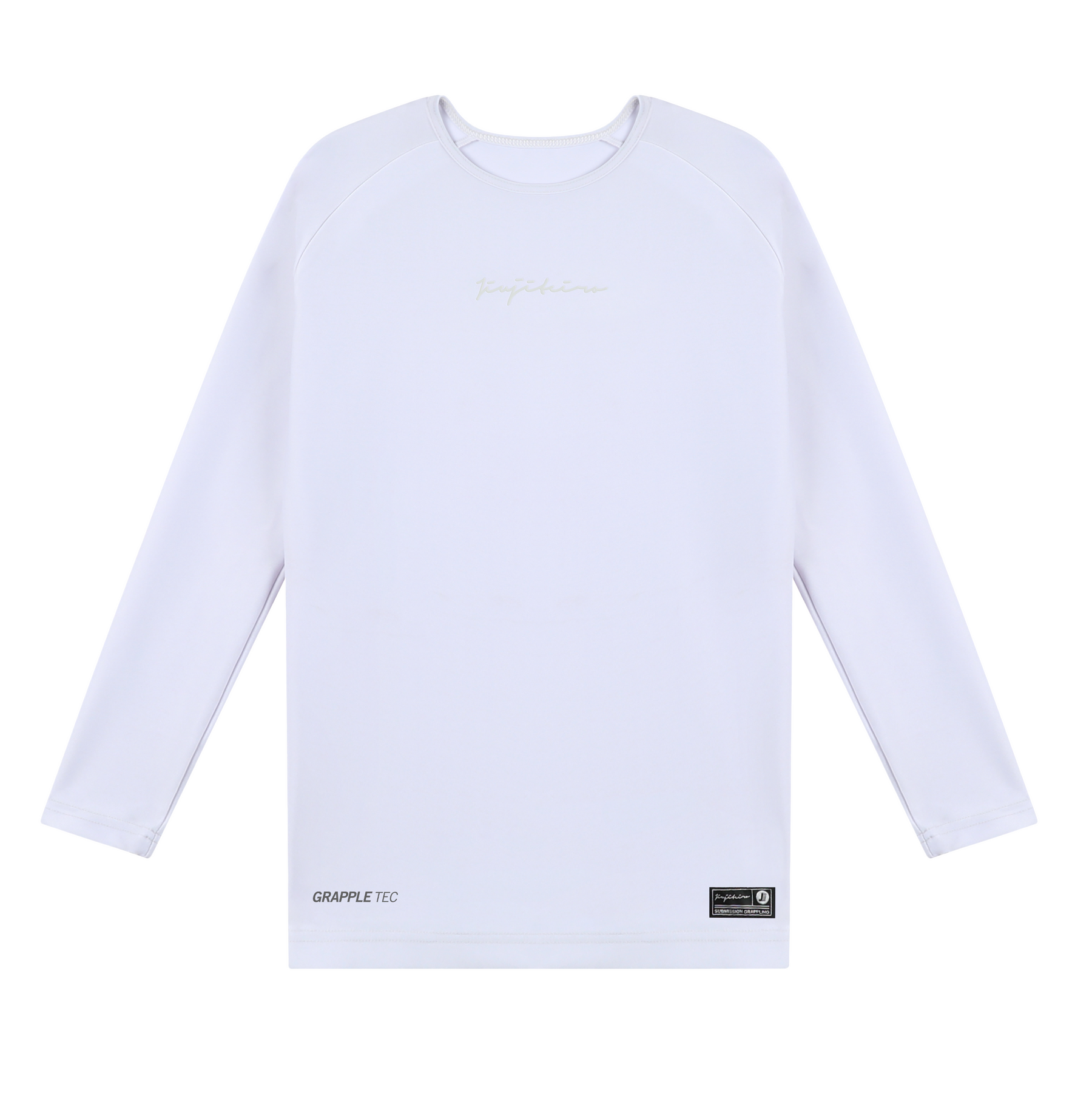 Jiujiteiro Stealth Pro Long Sleeve Rashguard White – BJJ Rashguard, grappling rash guard