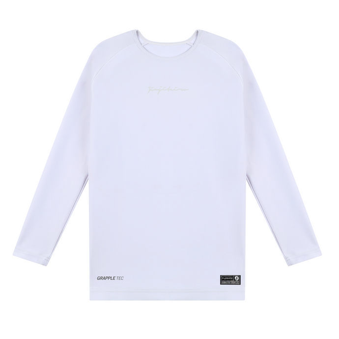 STEALTH PRO LONG SLEEVE RASHGUARD WHITE