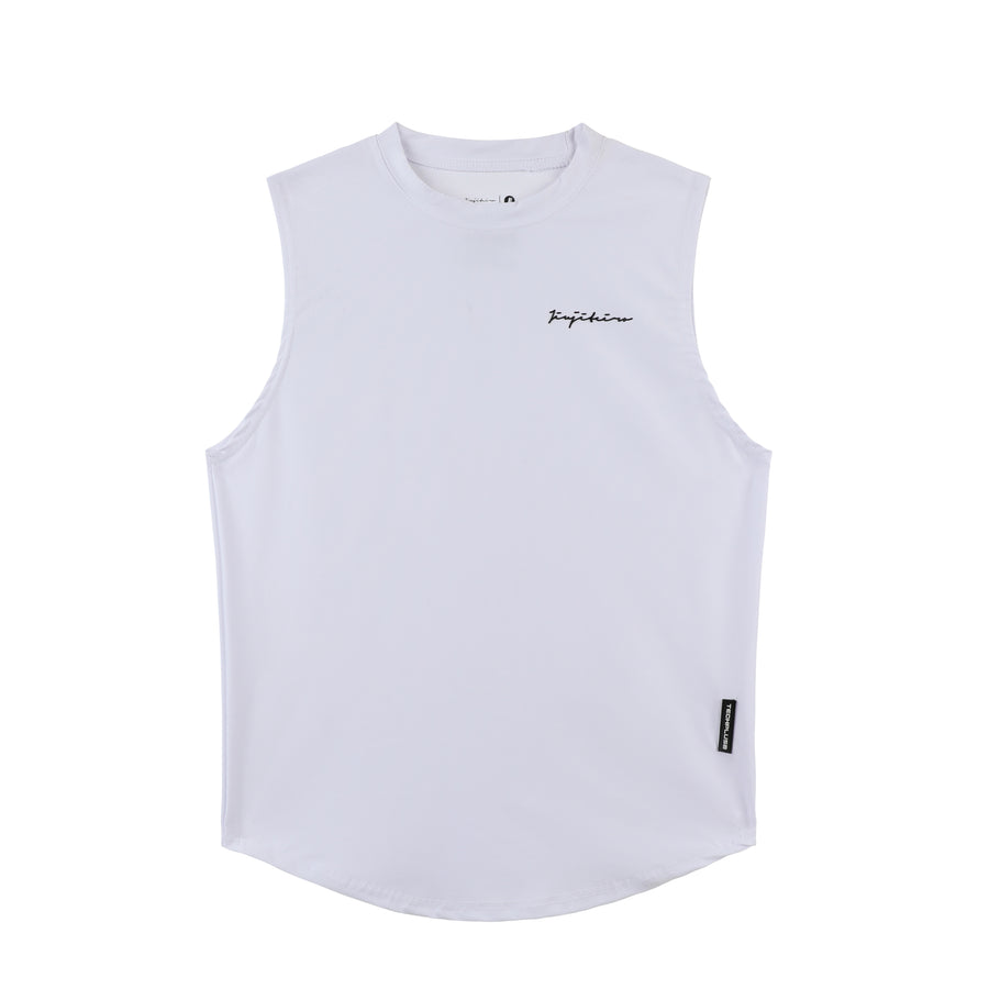 Pro Workout Tank White