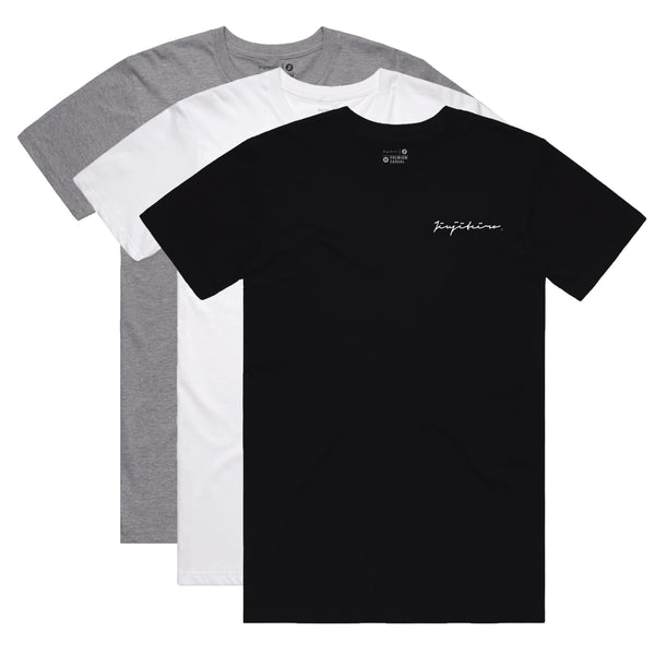 3-PACK EMBLEM CORE TEE