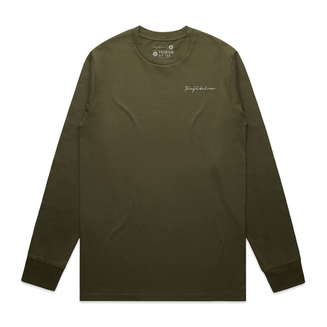 Jiujiteiro Pro Emblem Longsleeve Olive – BJJ apparel, jiu jitsu lifestyle