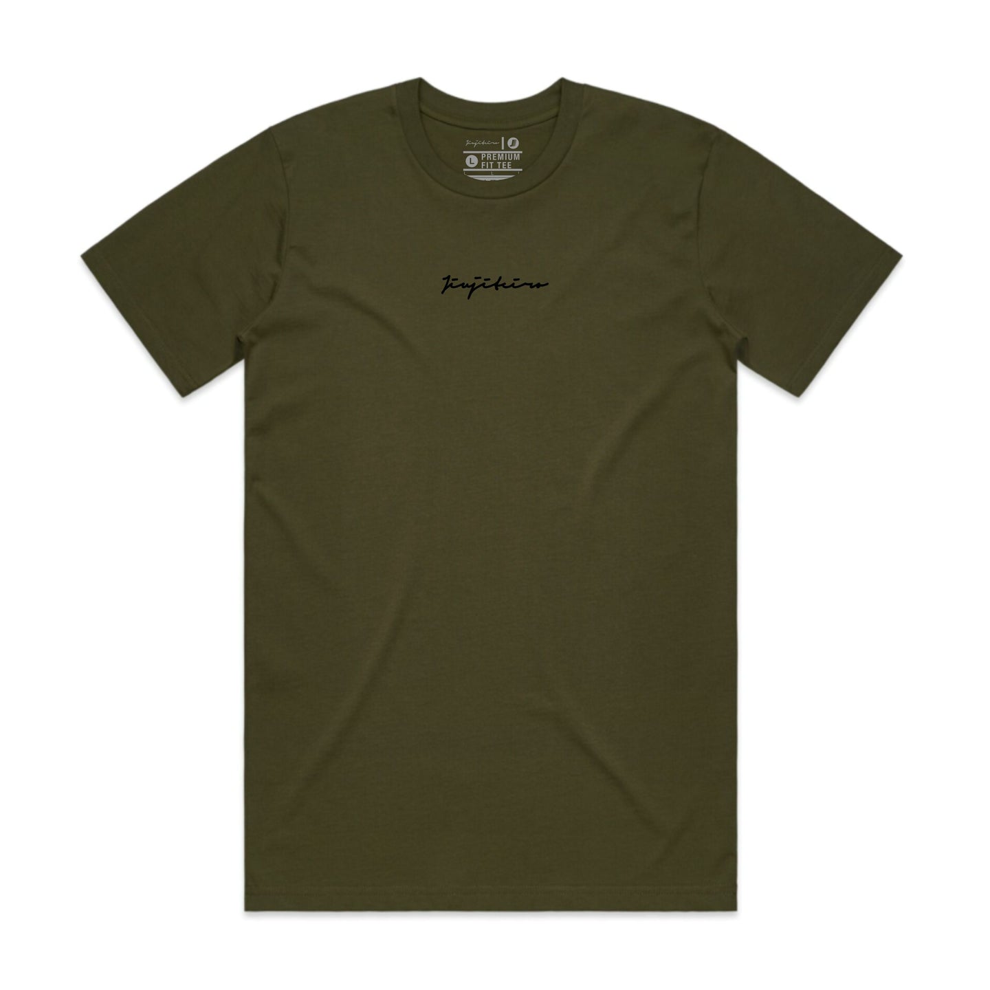 PRO SIGNATURE HEAVYWEIGHT EMBROIDERED TEE OLIVE