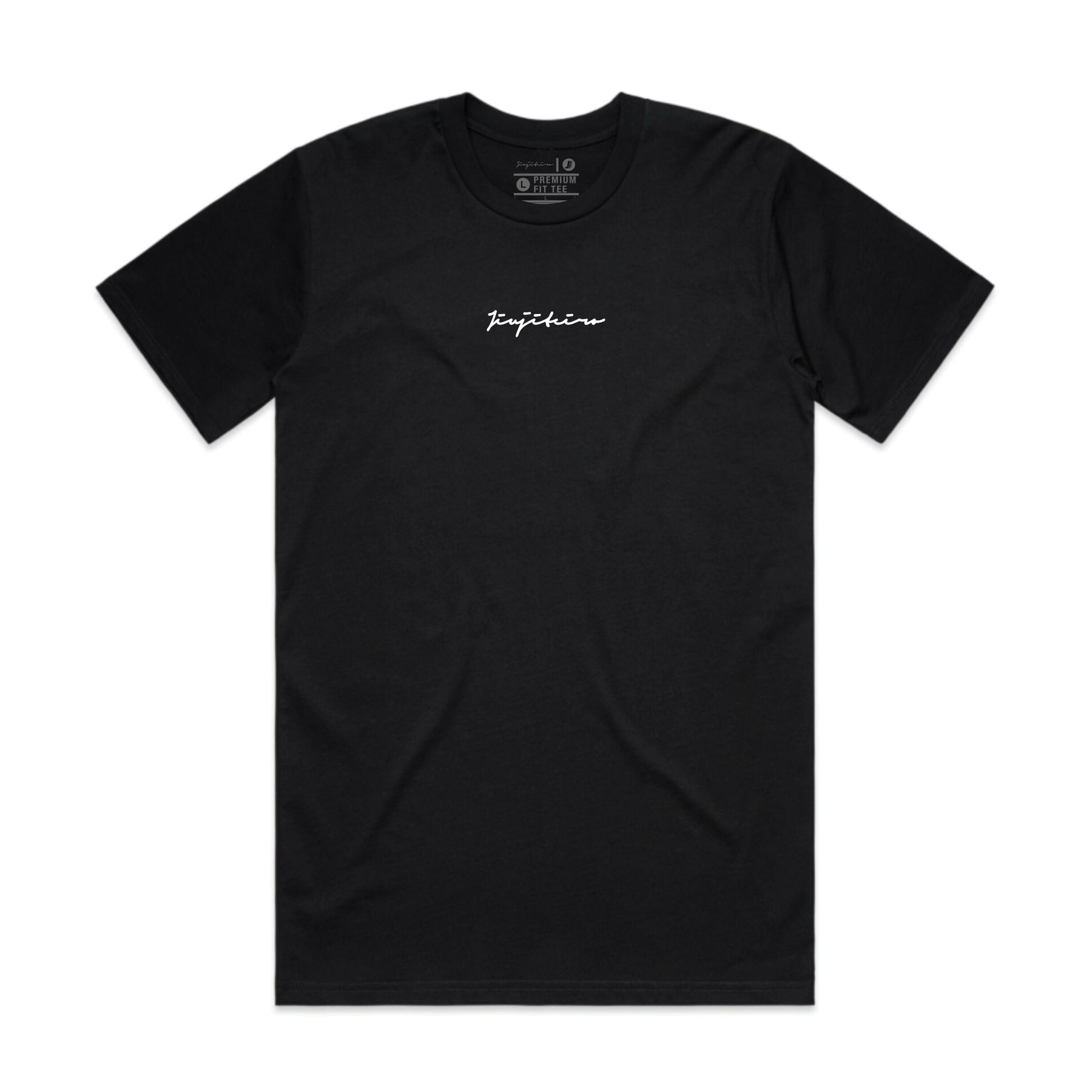 Jiujiteiro Pro Signature Heavyweight Embroidered Tee Black – BJJ t-shirt, jiu jitsu apparel