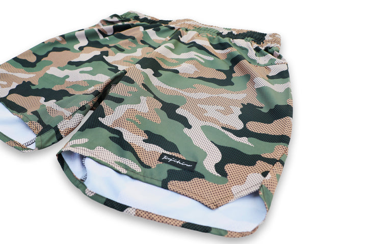 X-TRAIN NO-GI SHORTS WOODLAND CAMO