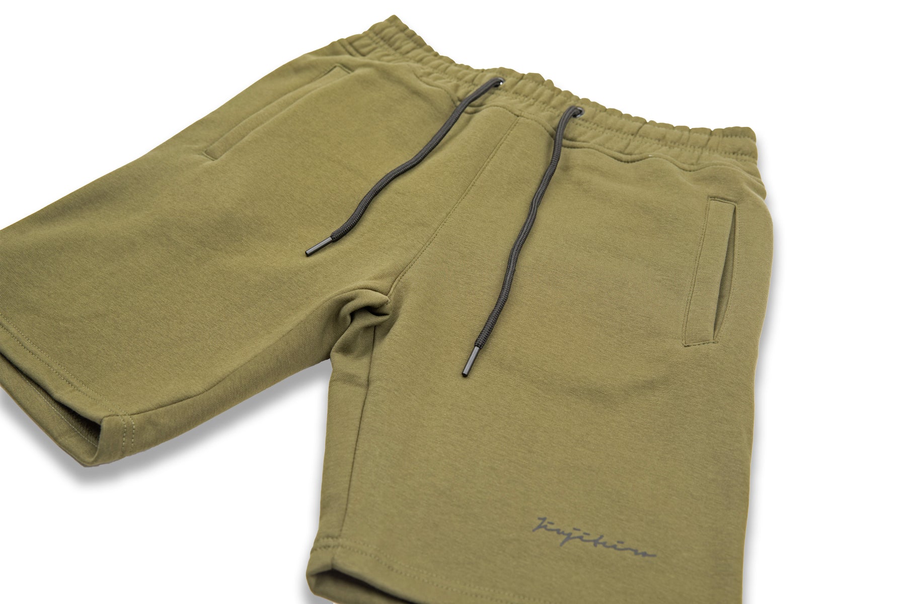 Jiujiteiro Tech Fleece Shorts Olive – BJJ streetwear