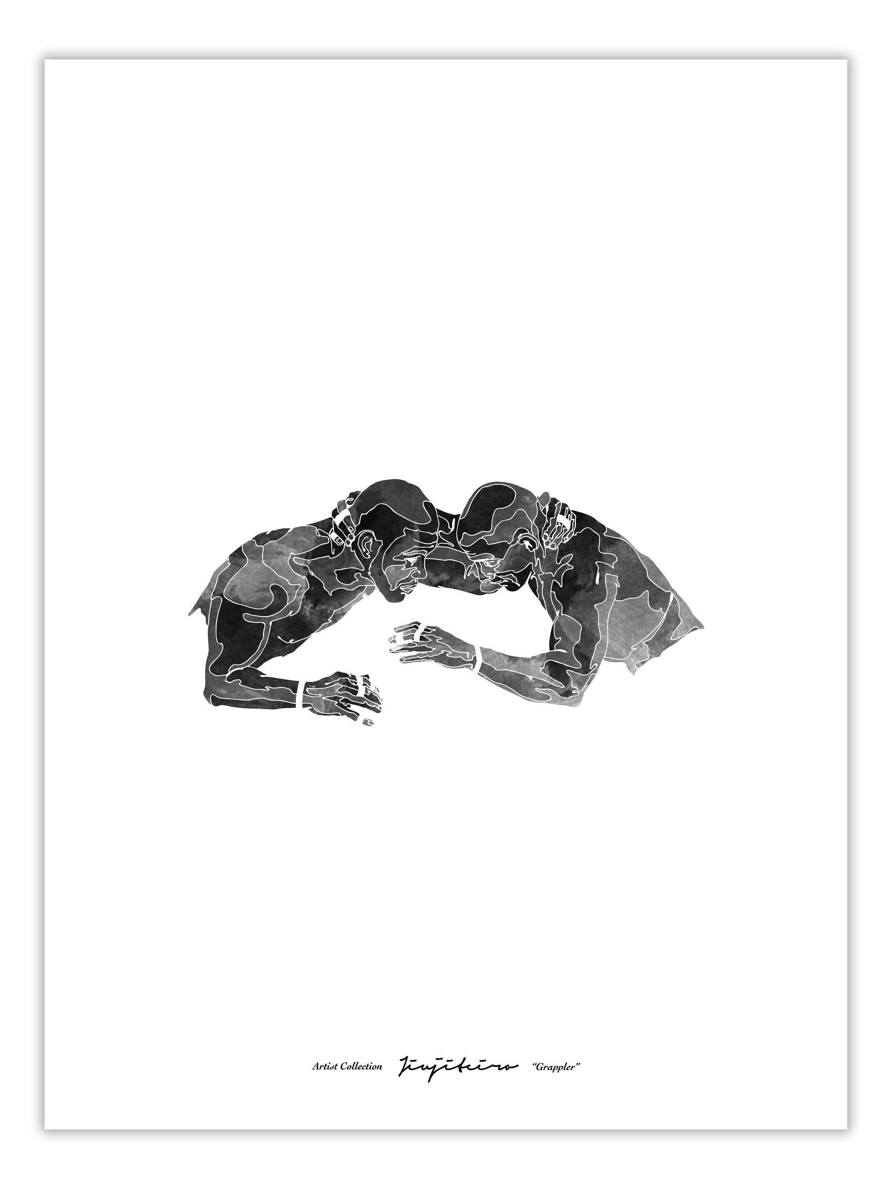 Jiujiteiro Artist Collection Series - "Grappler" Poster – Grappler accessory