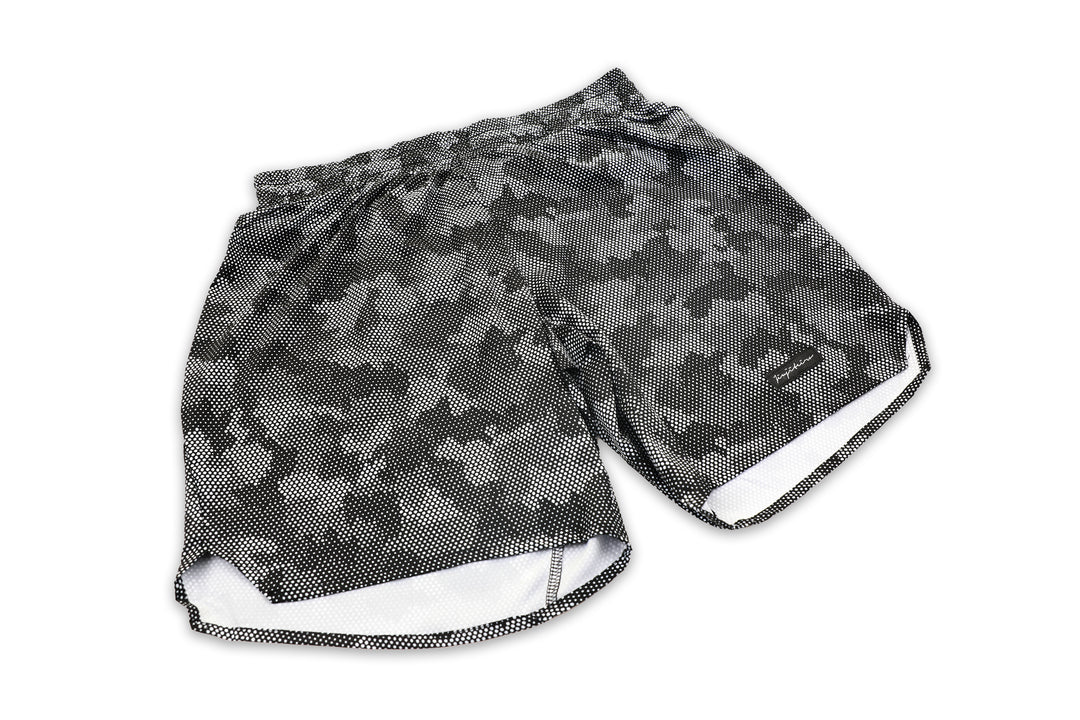 X-TRAIN NO-GI SHORTS DIGITAL GREY CAMO