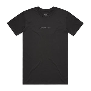 PRO SIGNATURE HEAVYWEIGHT EMBROIDERED TEE COAL