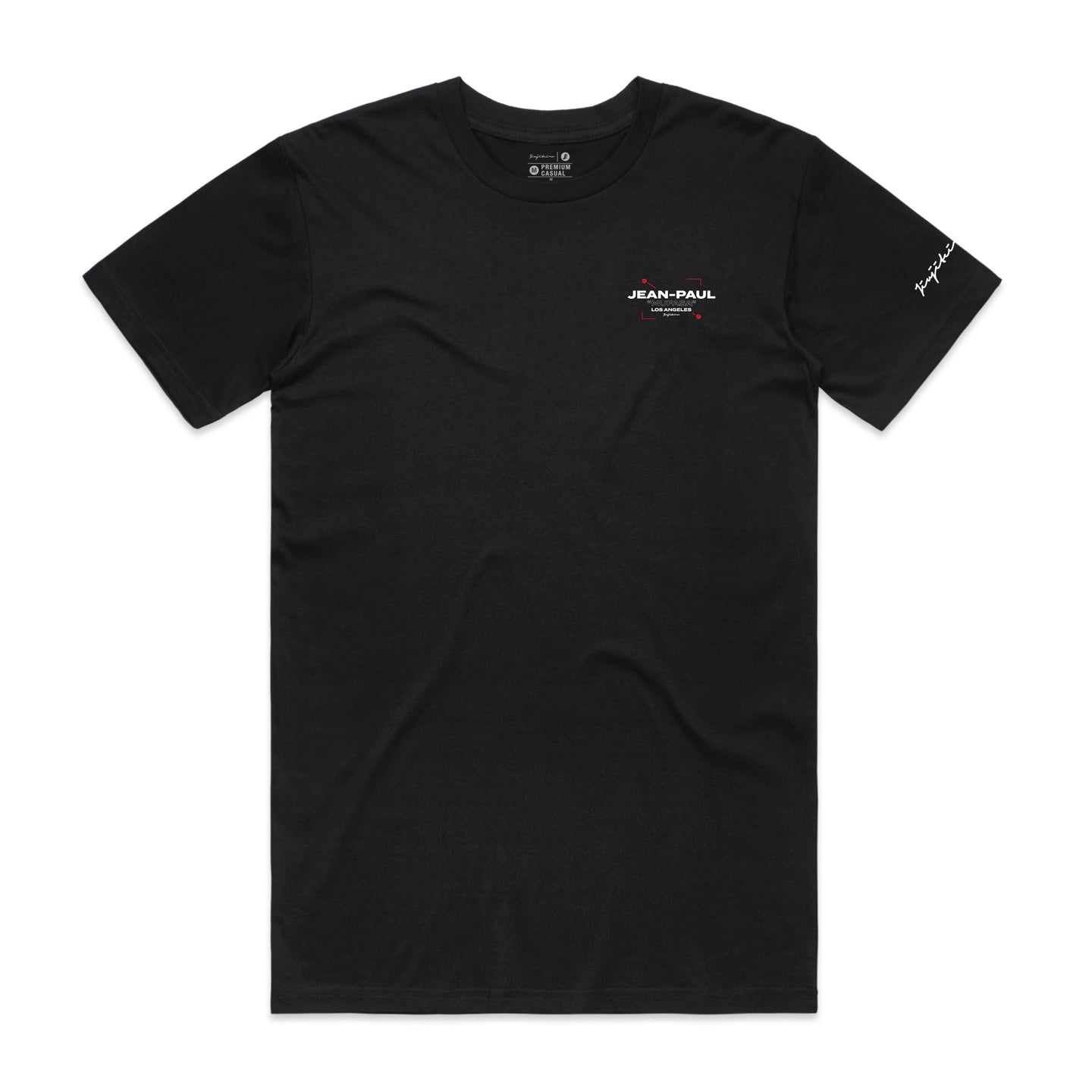 JEAN PAUL SIGNATURE TEE BLACK
