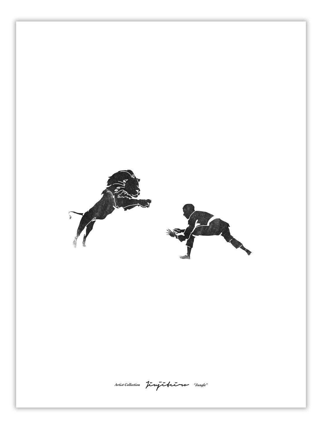 Jiujiteiro Artist Collection Series - "Jungle" Poster – BJJ accessory, jiu jitsu gear
