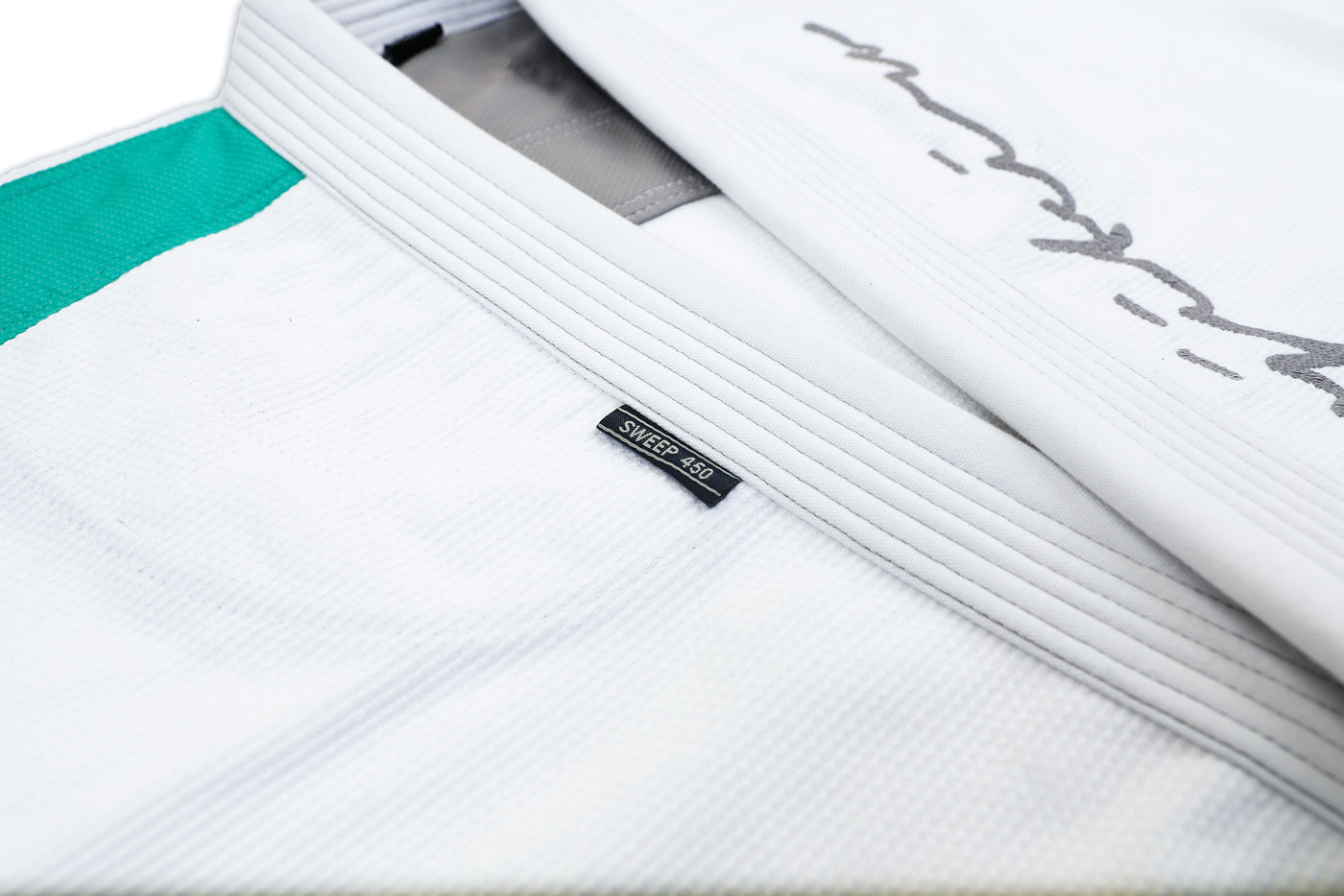 Jiujiteiro Sweep 450 Mint Gi – BJJ gi product view
